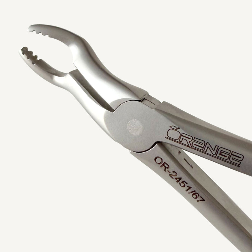 Atraumatic Extraction Forceps Set (Serrated)