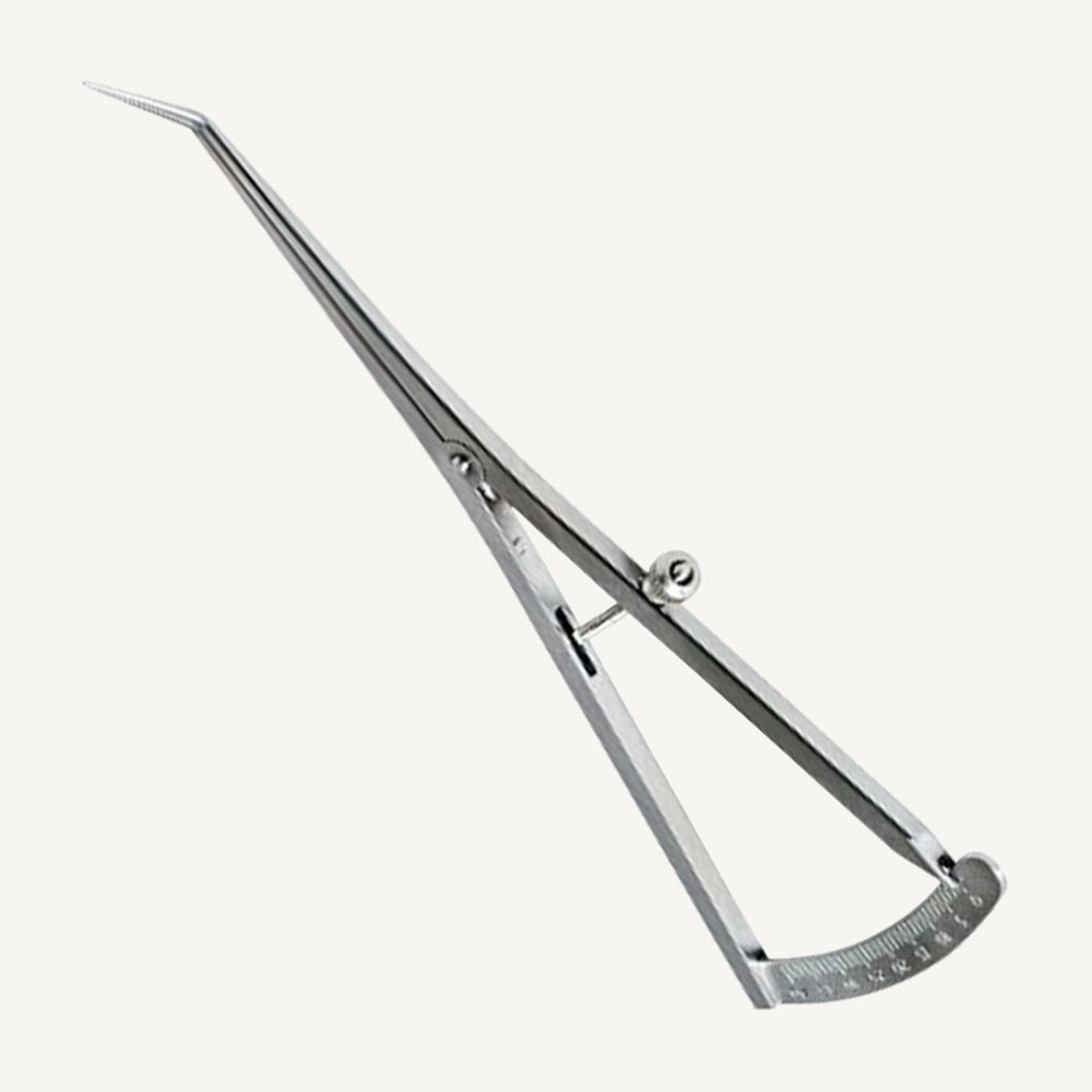 Castroviejo Caliper Long Beak 45º Tip 0-40mm