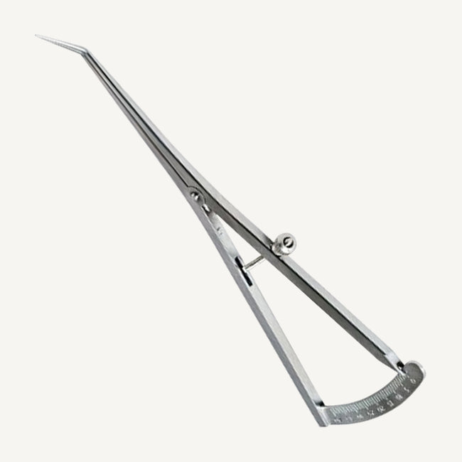 Castroviejo Caliper Long Beak 45º Tip 0-40mm
