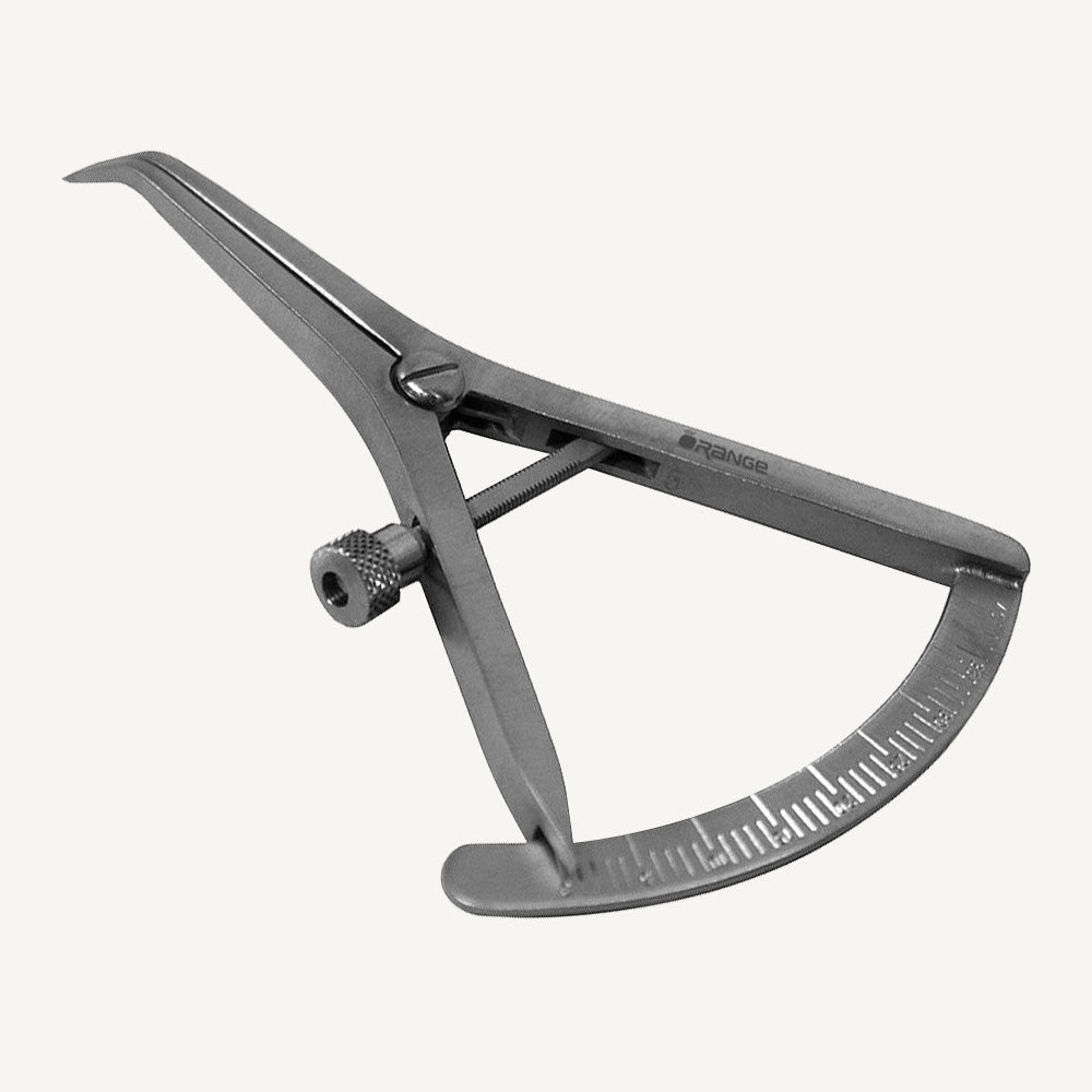 Castroviejo Caliper Short Beak 45° 0-40mm
