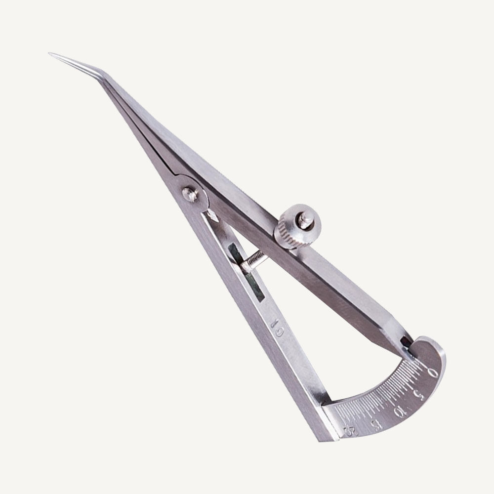 Castroviejo Caliper Short Beak 45° 1-20mm