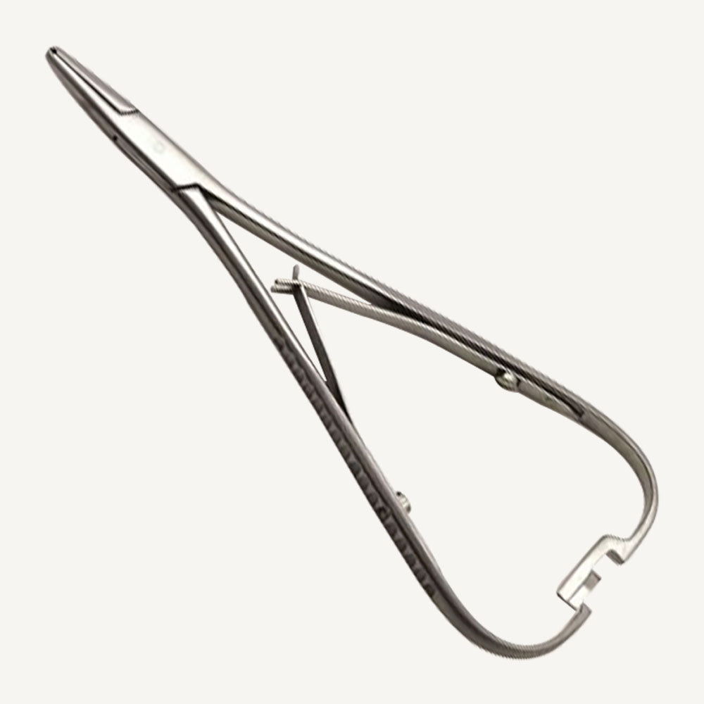 Elastic Placing Mathieu Pliers With Hole