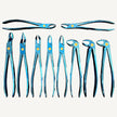 MaxComf Extraction Forceps Set