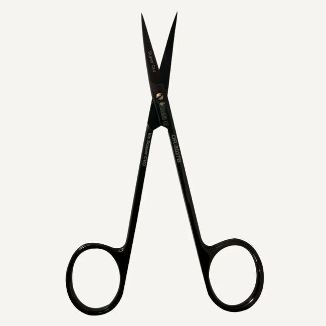 Black Iris Scissors Curved, 115mm