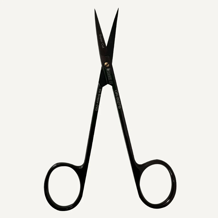 Black Iris Scissors Curved, 115mm
