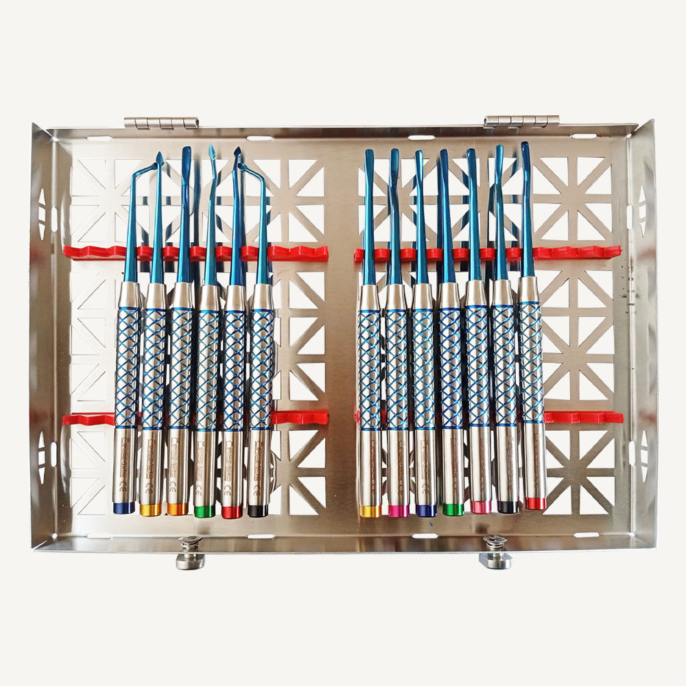 PDL Luxating Elevators Set Blue – Atraumatic Extraction