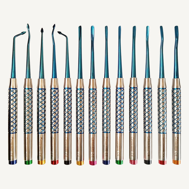 PDL Luxating Elevators Set Blue – Atraumatic Extraction