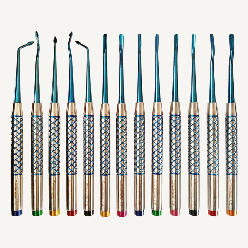 PDL Luxating Elevators Set Blue – Atraumatic Extraction
