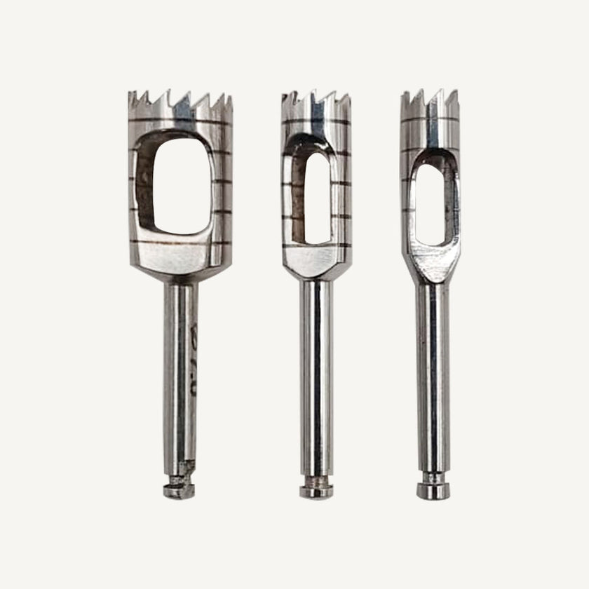 Set of 3 Trephine Burs