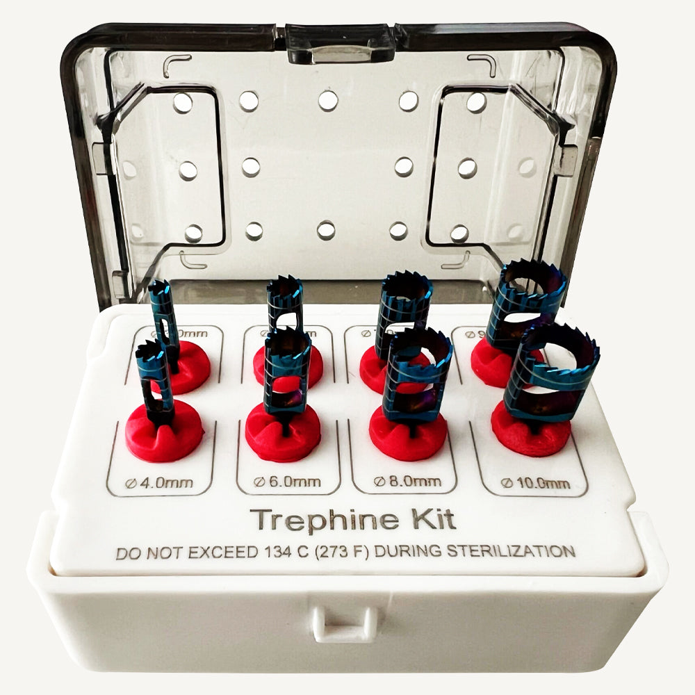 Trephine Bur Set Blue